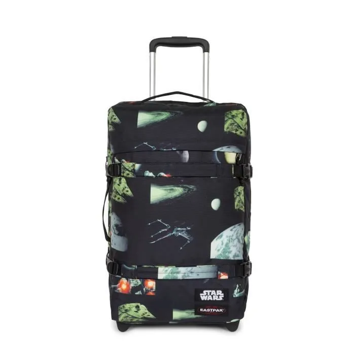 Sac de voyage - Eastpak - Transit'R S 1Q1 SW - Galaxy Black - 42L - Format cabine - Trolley intégré-0