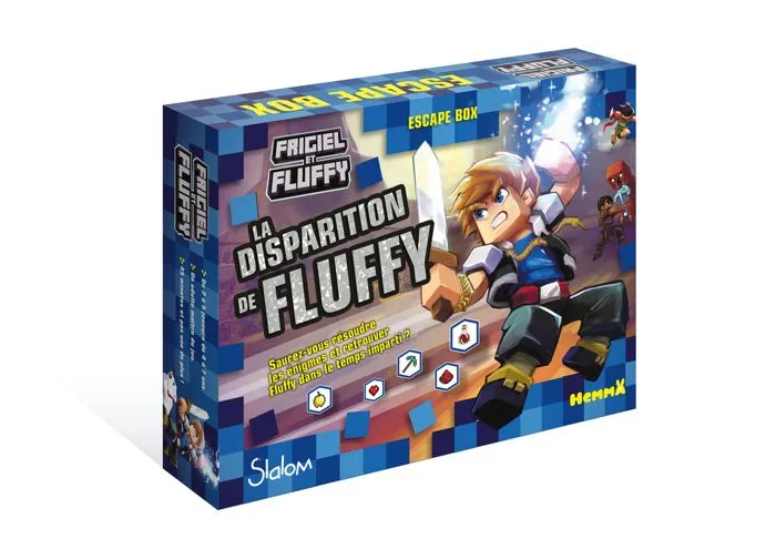 Frigiel et Fluffy - Escape Box - La disparition de Fluffy - Jeu d'énigmes - dès 7 ans-0