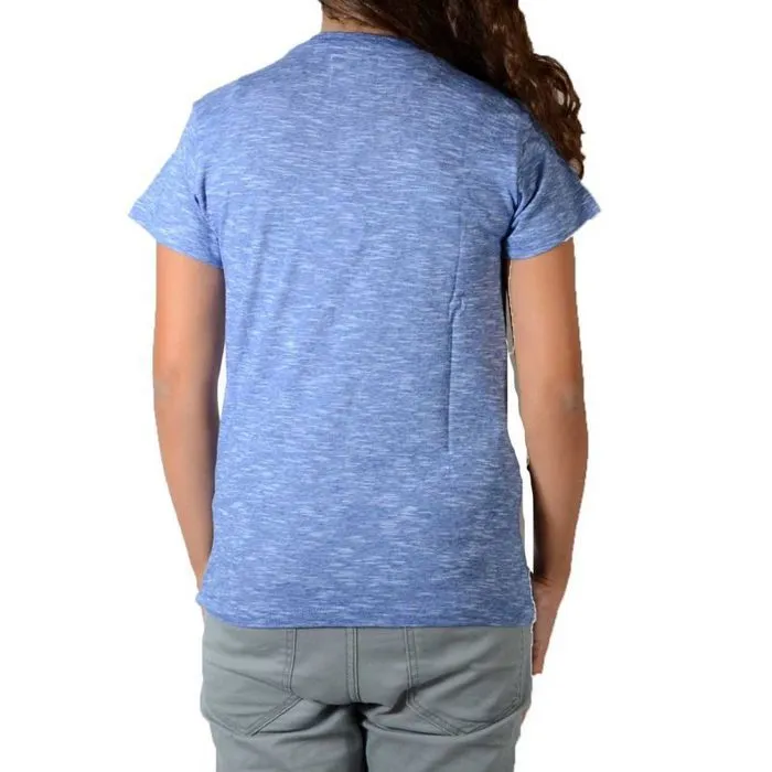 Tee Shirt Little Eleven Paris Katos SS Kate Moss Mixte - Bleu-4