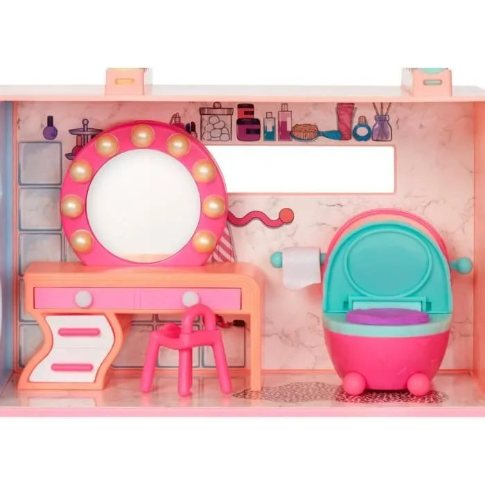 L.O.L. Surprise - Maison de poupée Squish Sand - Sable magique réutilisable - Pour poupées 7,5 cm-5