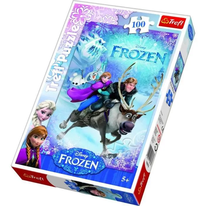 Puzzle La Reine des Neiges - TREFL - 100-200 pièces - Dessins animés et BD-0