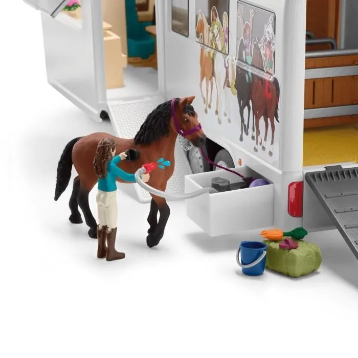 Camping-Car Equestre, schleich 42619 HORSE CLUB - coffret, 227 pièces, dès 5 ans-7