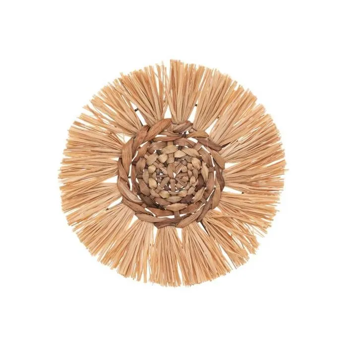 Set de 3 déco murales - Raphia - Beige - Atmosphera createur d'interieur-3