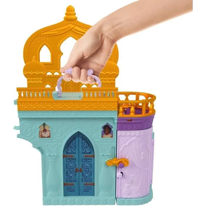 Princesses Disney-Le Château de Jasmine avec mini-poupée HLW93-2