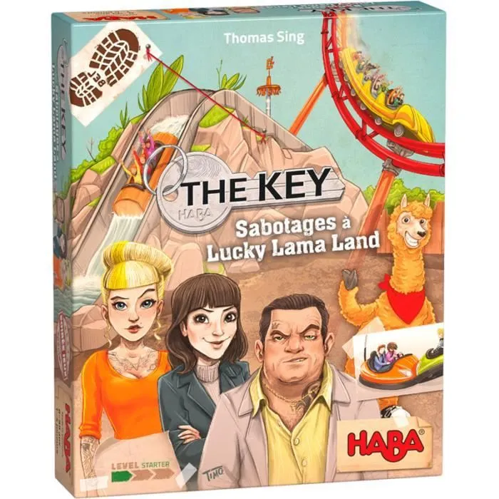 The Key - Sabotages à Lucky Lama Land - Jeux de société - Jeux pour la famille - Jeux de réflexion-0