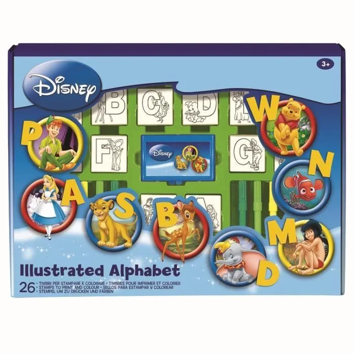 Coffret L'Alphabet illustré - MULTIPRINT - 1936 - Disney-0