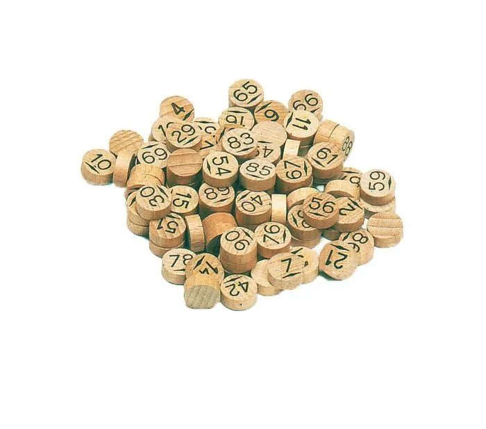 JEUJURA Sachet 90 pions loto en bois-1