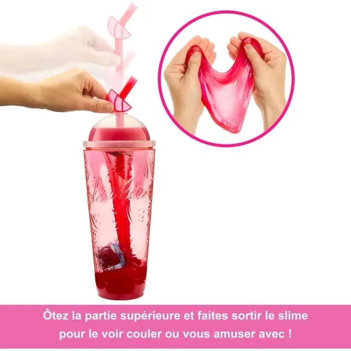 Barbie®-Pop Reveal Série Fruit-Poupée parfum cocktail à la pastèque HNW43-5