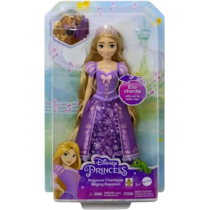 Raiponce Mattel Poupée Disney Princesses - Poupée Chantante HPH55-8