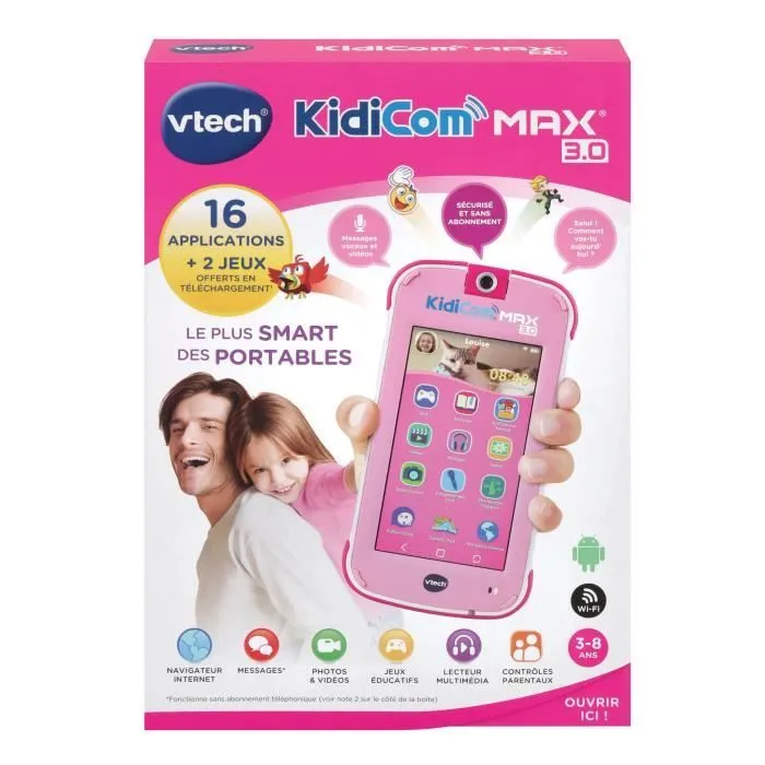 KidiCom MAX 3.0 rose-2