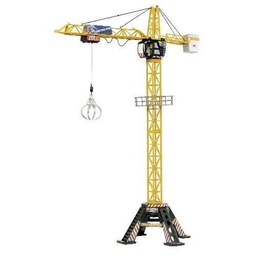 Mega Grue Radiocommandée - SMOBY - Mega Grue Dickie - 120cm - Jaune et Noir-1