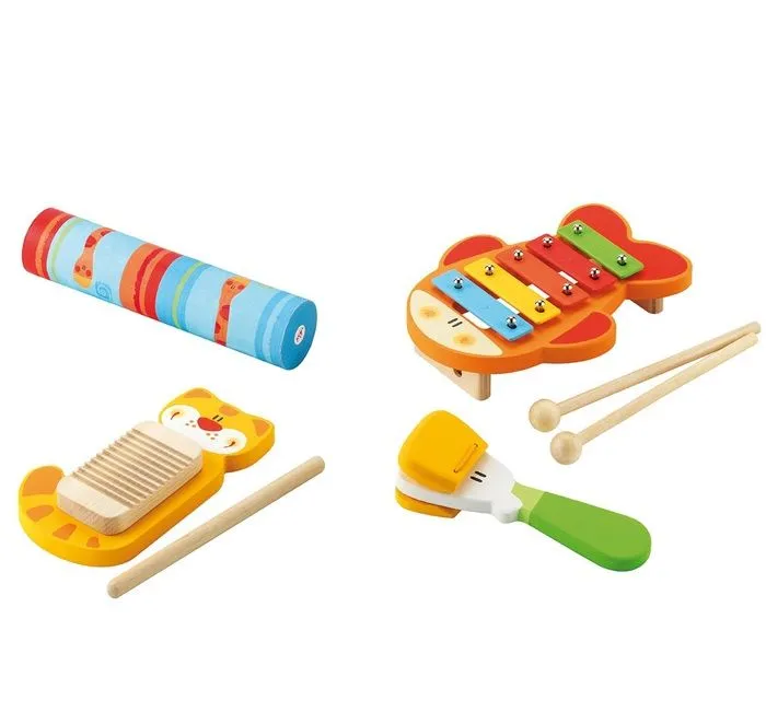 Instruments de musique - SEVI - 82671 - Set Rhythmes & Sons - Mixte - Enfant - Multicolore - 19x20,5x4,3 cm-1