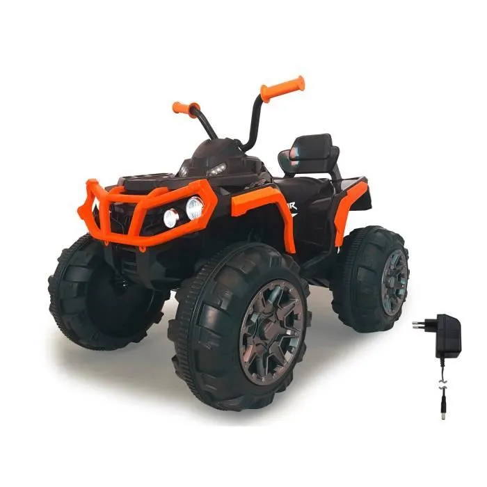 Quad électrique pour enfant - JAMARA - Noir et orange - Radio FM - 99 x 65 x 68 cm - 12V-0