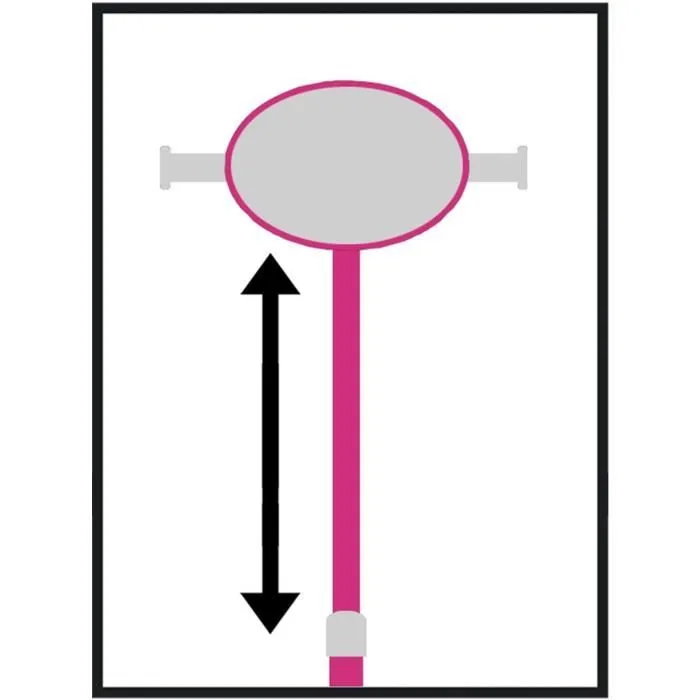 Trottinette pliable - STAMP - Barbie - Pour enfant à partir de 4 ans - Roulement à billes ABEC 5-2