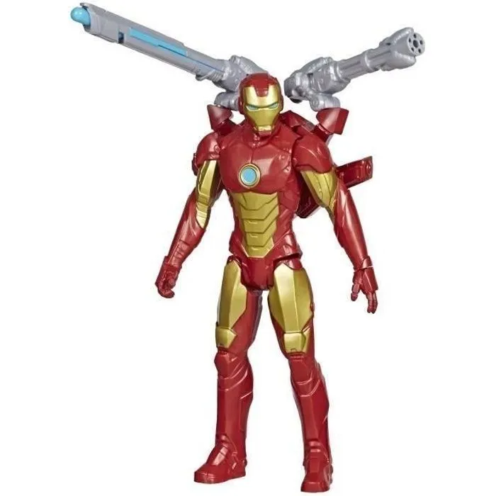 Figurine Iron Man de 30 cm - AVENGERS - Titan Hero Blast Gear-0