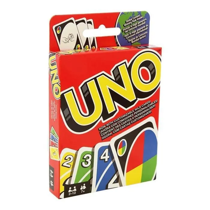 Jeu de cartes traditionnel Uno-0