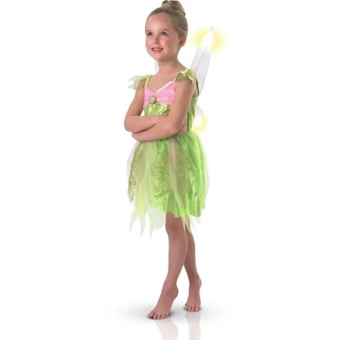 DISNEY FAIRIES Déguisement Fée Clochette 3/4 ans-0