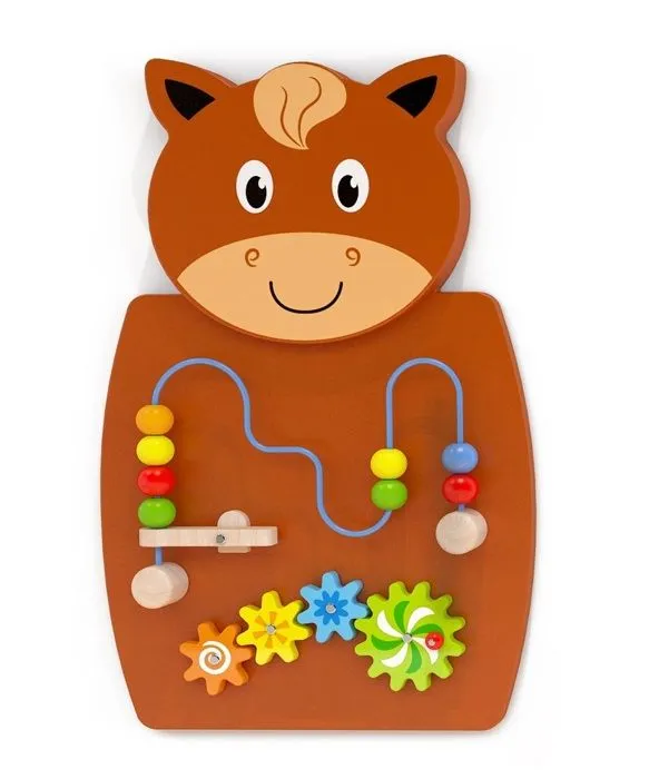 Viga Toys - 3 Panneaux d'activités muraux - COMMOTION-1