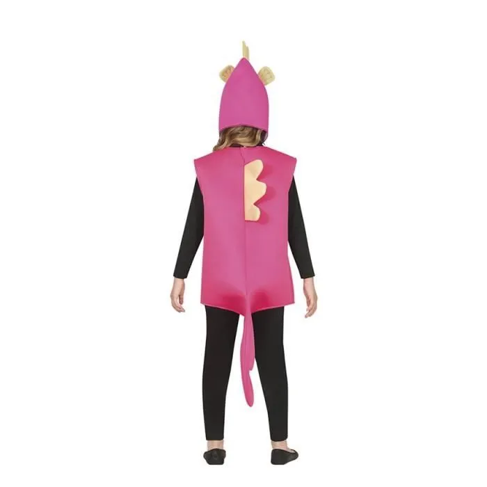 Guirca Déguisement hippocampe rose fille (5-6 ans)-2