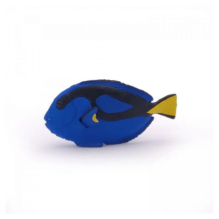 Figurine Poisson chirurgien - PAPO - Modèle Dory - Bleu, jaune et noir - Pour enfants à partir de 3 ans-3