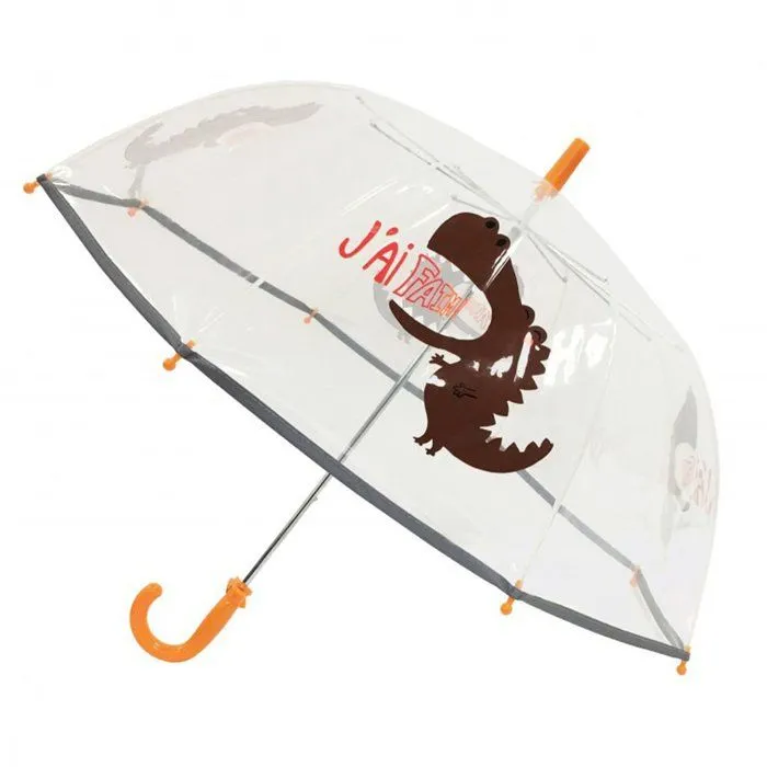 Parapluie enfant transparent - Dinosaure-0