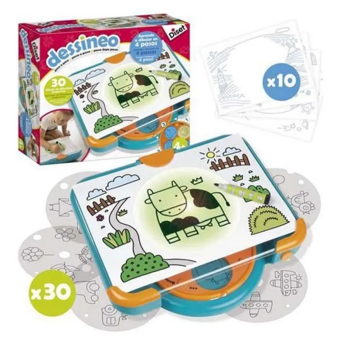 Jouet Educatif Dessineo Diset Dessin-0