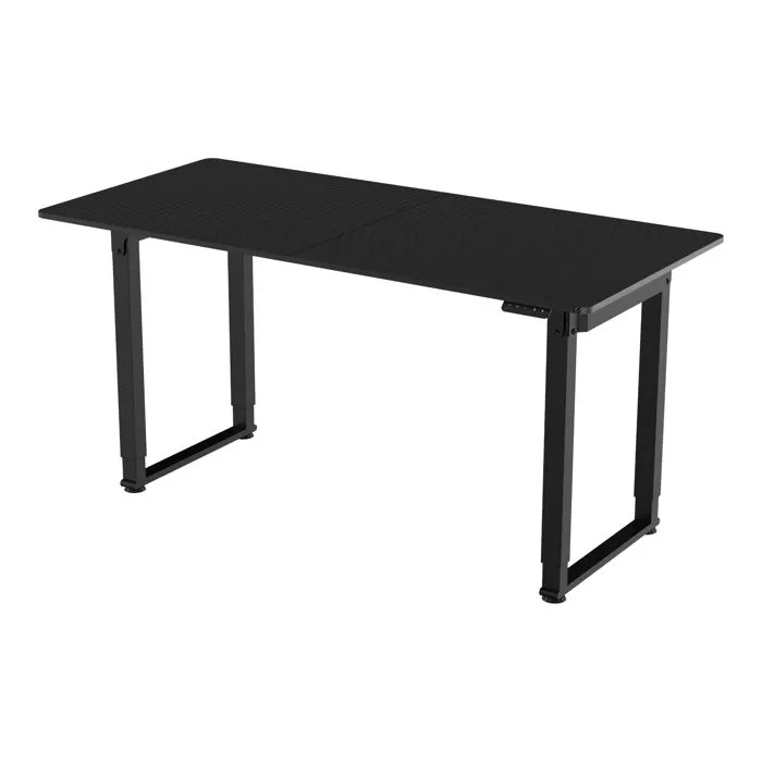 Bureau électrique à hauteur réglable Kirkkonummi 160 x 75 cm noir-2