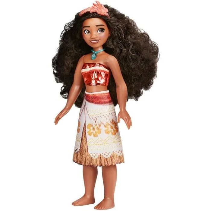 DISNEY PRINCESSES - Poussière d'étoiles - Poupée Vaiana avec vêtements et accessoires - pour enfants - à partir de 3 ans-0