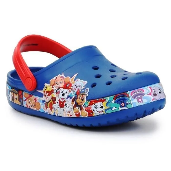 Sabots Crocs Funlab Paw Patrol Clog Bleu - Mixte/Bébé - Synthétique-0