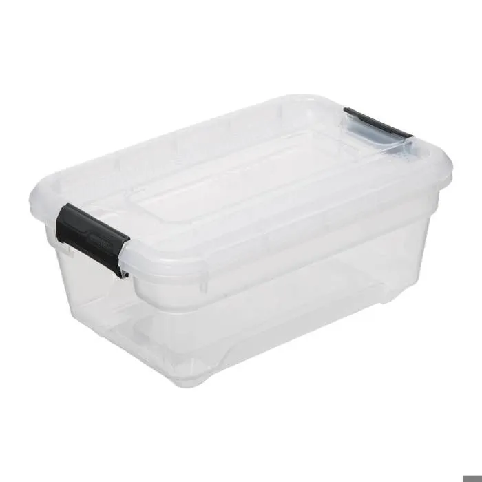 5five - boîte en plastique transparente 4l "solutions+"-0