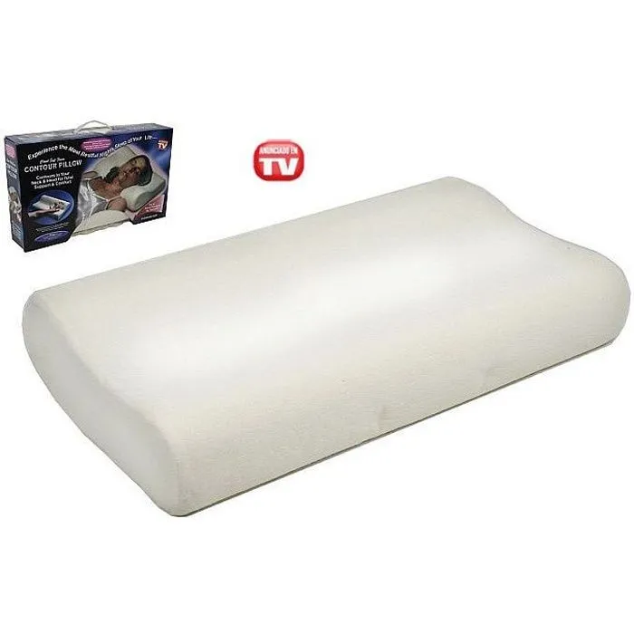 Oreiller Coussin Ergonomique - à Mémoire de for…-0