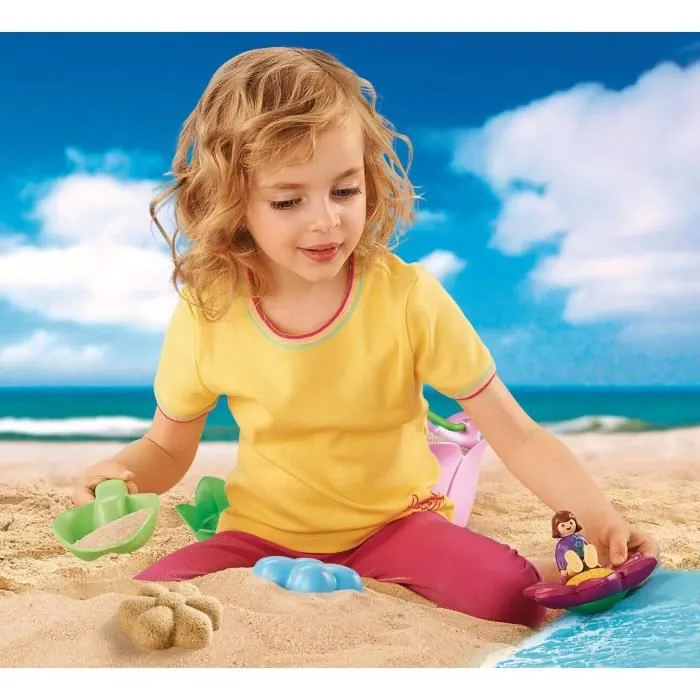 Seau floral PLAYMOBIL Sand -70065- pour jouer et construire dans le sable avec vos tout-petits-4