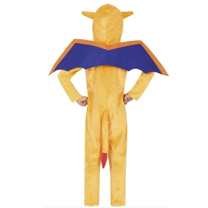 DÉGUISEMENT DRAGON MYSTIQUE ORANGE ENFANT-2