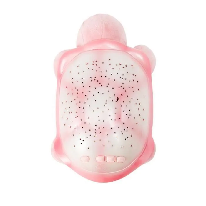 Cloud b®Twinkling Twilight Turtle™- Veilleuse avec mélodie, rose - Tortue, 0m+.-1