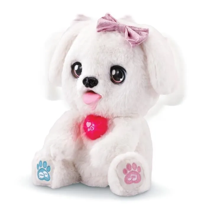 Vtech kisskiss - Mon toutou bisous blanc-2