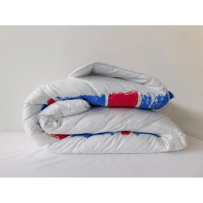 Couette tempérée imprimée Drapeau Londres - 2 personnes 220 x 240 - MI SAISON - MORTREUX-1