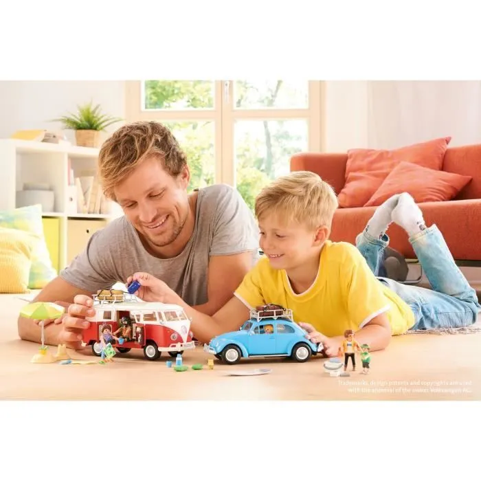 PLAYMOBIL 70176 Volkswagen T1 Combi, Classic cars, Adulte, Voiture de collection-7