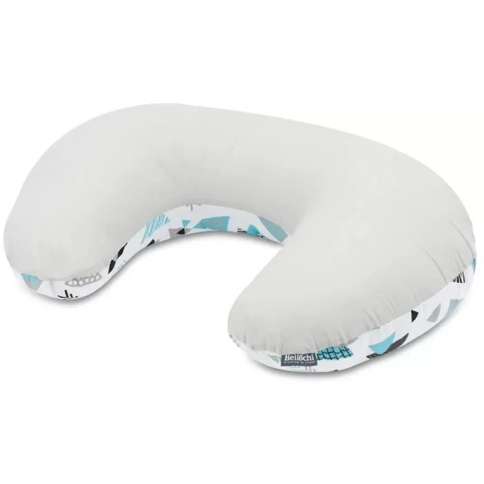 Bellochi Coussin D'allaitement avec Housse Coussin Allaitement 40x60 cm - 100% Coton - Tresor-1