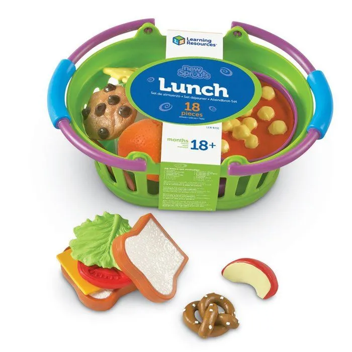 Commercant - marchande Learning resources - LER9731 - Panier de dejeuner New Sprouts-2