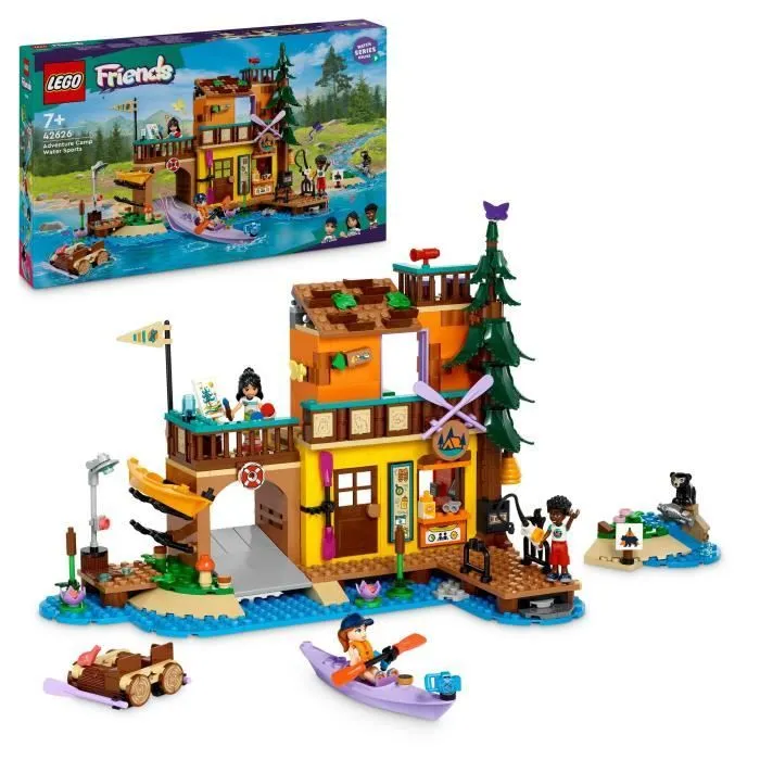 LEGO® Friends 42626 Sports aquatiques à la base d’aventure - Jouet de construction-0