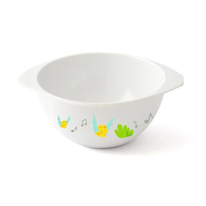 Bol à oreilles 35cl décor souris verte-0