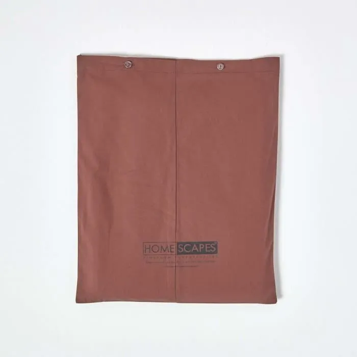 Parure de lit Chocolat 100% coton Egyptien 200 Fils 240 x 220 cm-3