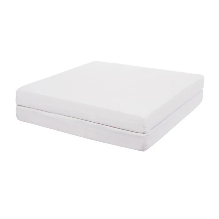 Matelas Bébé Pliant 2 Parties TINEO 60x120x7cm Essentiel Fabriqué En France - Garantie 5 ans-4