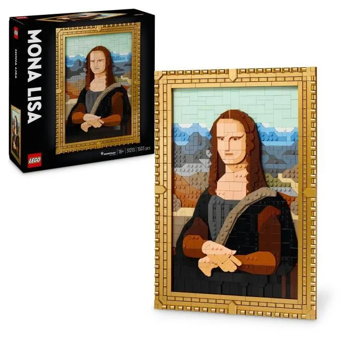 LEGO® Art 31213 La Joconde - Set de construction tableau de Léonard de Vinci - Décoration-0