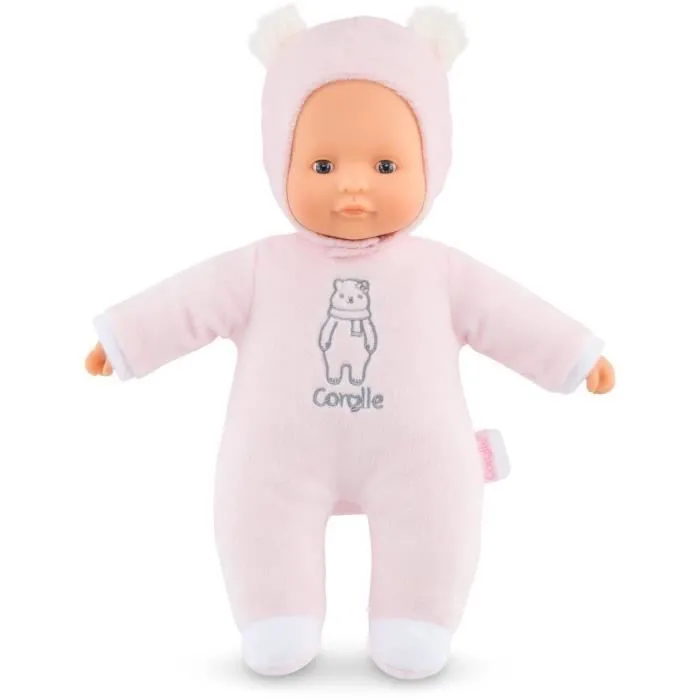 Corolle - Mon Doudou Corolle - Pti'Coeur Ours Rose - 30 cm - Pour Enfant de 9 mois et plus-2