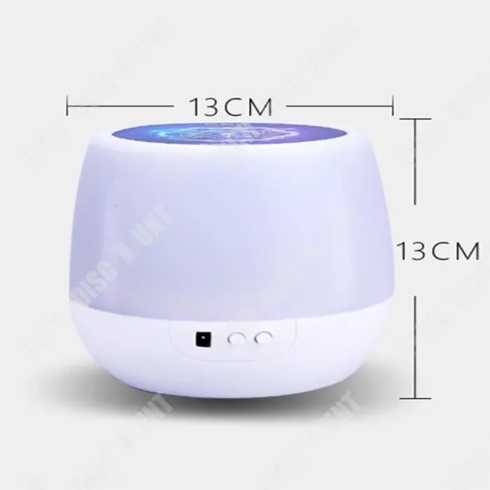 TD® Lampe de projection rotative muette chambre pleine de lampe d'ambiance starlight lampe étoile petite lanterne coffret cadeau-1