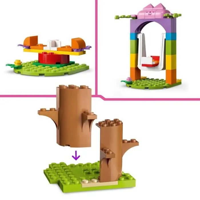 LEGO® Gabby et la Maison Magique 10787 La Fête au Jardin de Fée Minette, Jouet avec Figurines-3