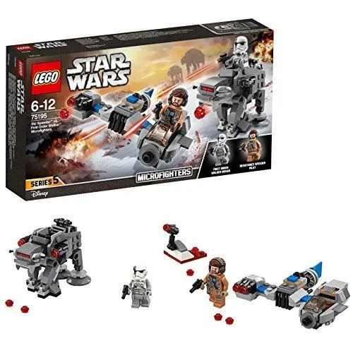 Jeu de Construction - LEGO - 75195 - Ski Speeder vs Quadripode - 2 Figurines - À partir de 6 ans-1