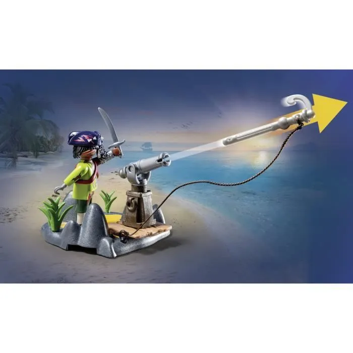 PLAYMOBIL 71532 Pirate et crabe géant, Les Pirates, 26 pièces, Dès 4 ans-2