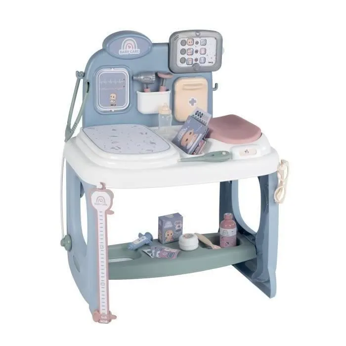 Jouet - Smoby - Baby Care - Centre de Soins - Mixte - 3 ans - Blanc-0